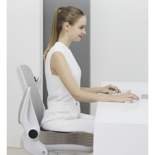 Durable High Quality Ortopedisk Sittkudde / Sittdyna - Avlasta svanskota Kudde / Dyna, Made of Pp, Tpr, White Color - Image 4