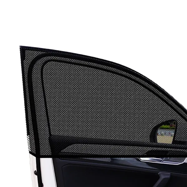 Replacement Car window sunshade, 4 pcs auto side window front and rear sunshade, heat blocking and UV ray protection - Image 2