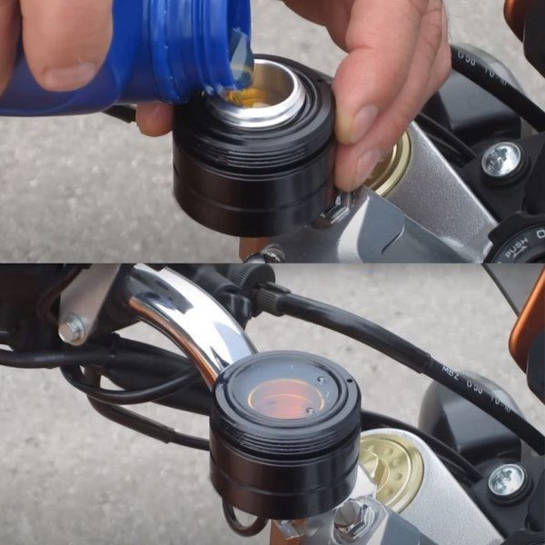 Chain Lubricator Oiler Lubrication System compatible with Suzuki-Kawasaki bike Universal Black【pl】, Made of Aluminum - Image 3