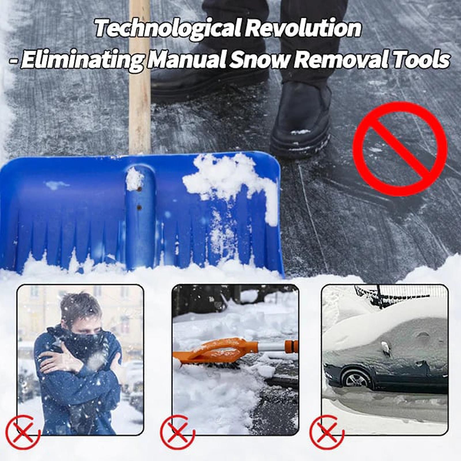 Compatible Electromagnetic Molecular Interference Antifreeze Snow Removal Instrument Car, 100% New, Made of Plastic, Black Color - Image 2