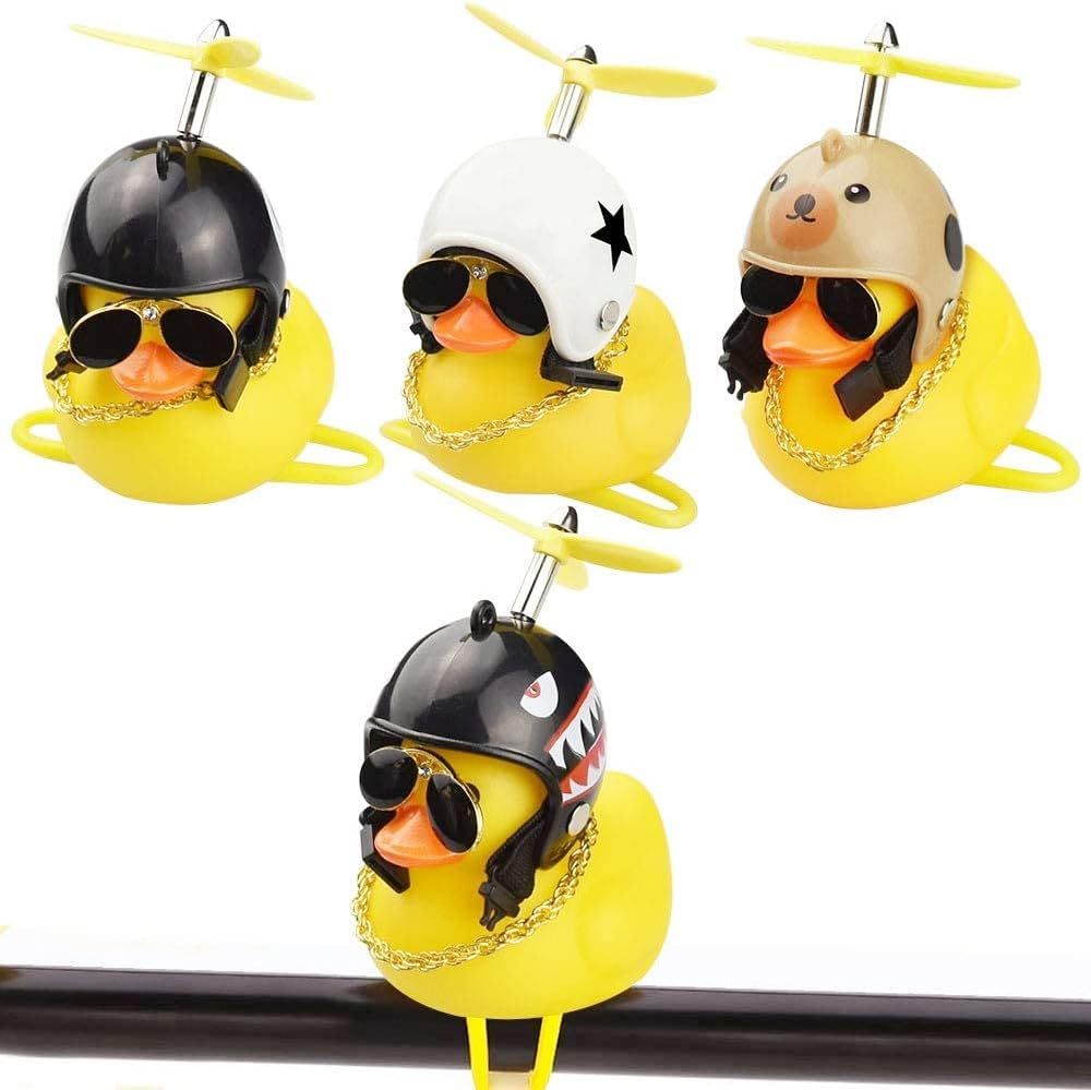 Durable High Quality pcs Duck Bicycle Bell Duck Bicycle Bell Cute Rubber Duck Bicycle Horn, Perfect Fit, Easy to Use - Image 1