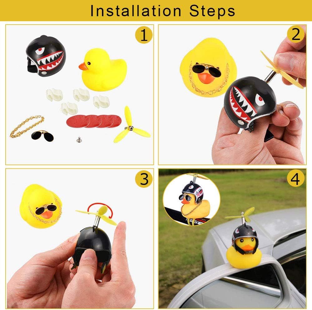 Durable High Quality pcs Duck Bicycle Bell Duck Bicycle Bell Cute Rubber Duck Bicycle Horn, Perfect Fit, Easy to Use - Image 3