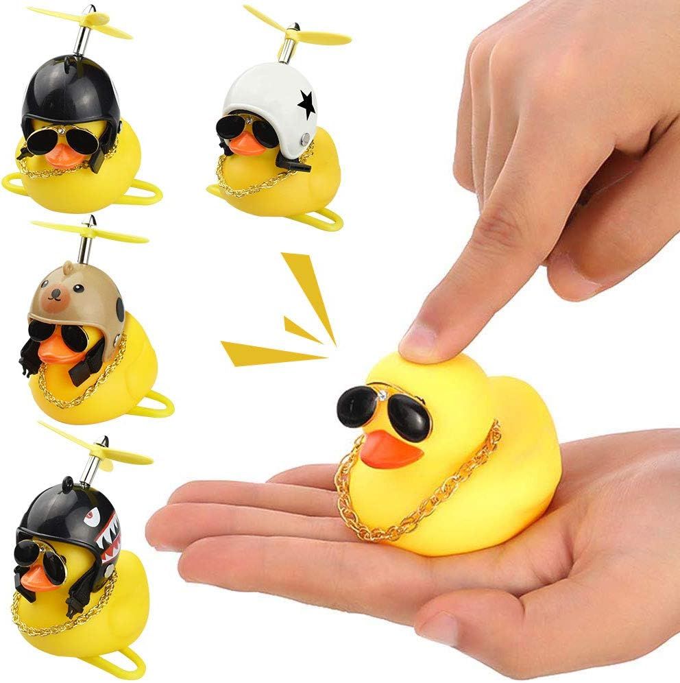 Durable High Quality pcs Duck Bicycle Bell Duck Bicycle Bell Cute Rubber Duck Bicycle Horn, Perfect Fit, Easy to Use - Image 4