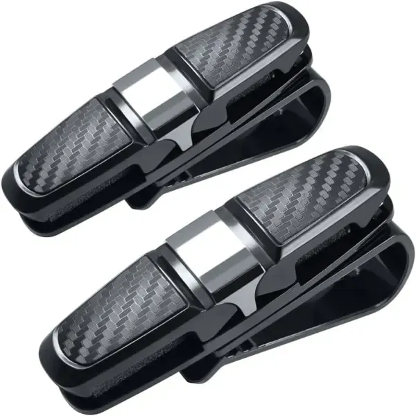 High Performance pieces of sunglasses containers in the car, sunglasses container with ticket card - silver/black - Image 1