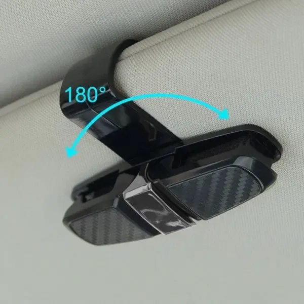 High Performance pieces of sunglasses containers in the car, sunglasses container with ticket card - silver/black - Image 5
