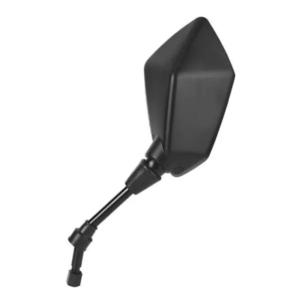 Replacement Rearview Mirrors Pair Universal Motorcycle Modification Rearview Mirror Motorcycle Accessories Black (10mm), Made of Abs - Image 2