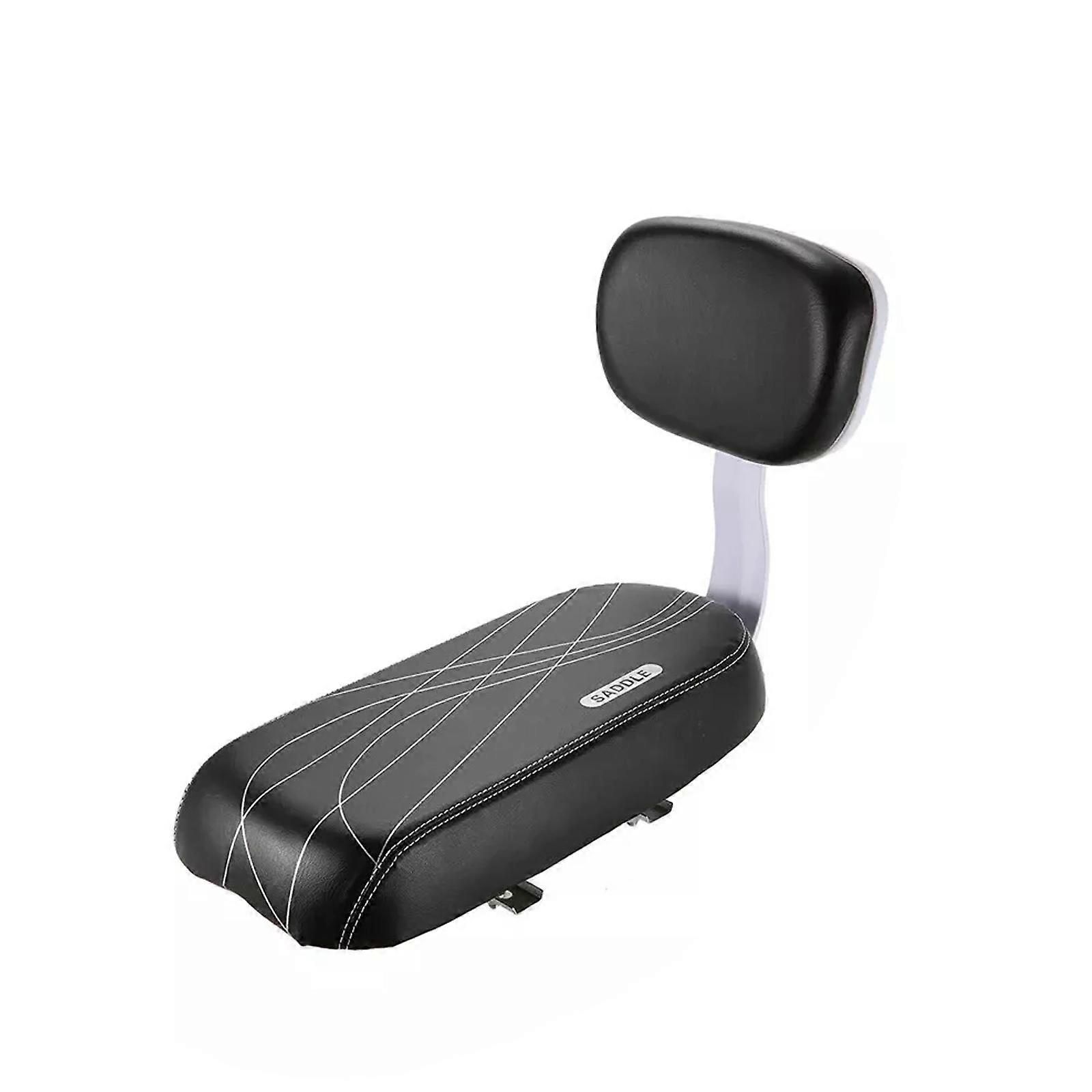 Premium Saddle with Backrest | Child Seat Set | MTB Rear Luggage Carrier | Comfortable & Safe—max_sai, Replacement Part, Made of Iron - Image 1