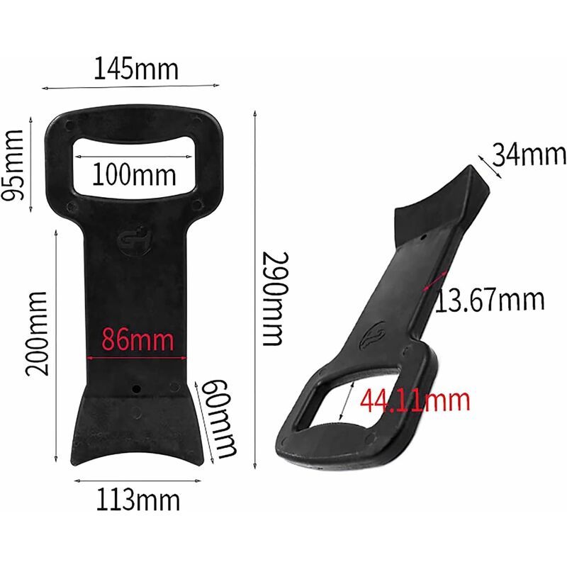 Reliable Professional Car Tire Changer Tool Bead Press Pliers Tire Changer Flat Rim Clamp, Made of Plastic, Great Value - Image 2