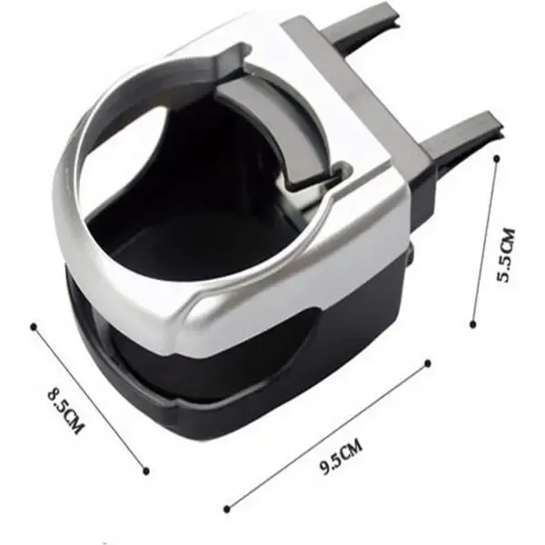 High Quality Replacement pcs Car Cup Holder, Car Cup Holder Bottle Holder Bottle Holder, Made of Plastic, Black Color - Image 2