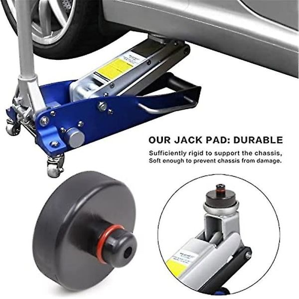 Tesla Model 3 / Y/s/x Jack Pad Pucks Jack Lift Pad Adapter Tool with storage box (protects battery and chassis) null none, Made of Rubber, Black Color - Image 2