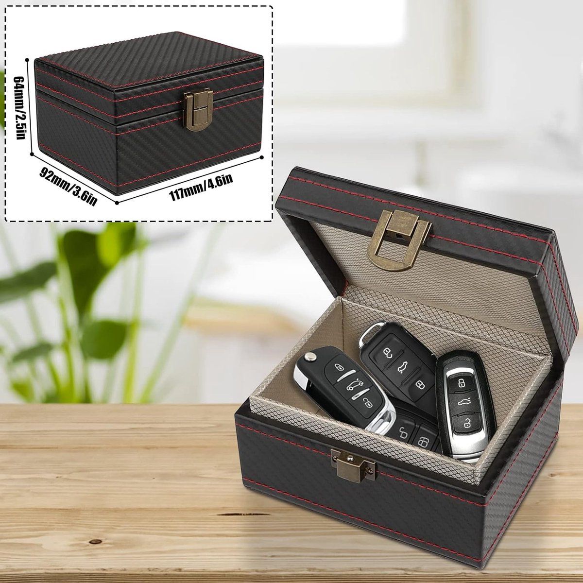 Replacement Car Key RFID Anti-Theft - Protective Cover Box Safe Faraday, Easy to Use, Good Performance, Universal Fit - Image 5