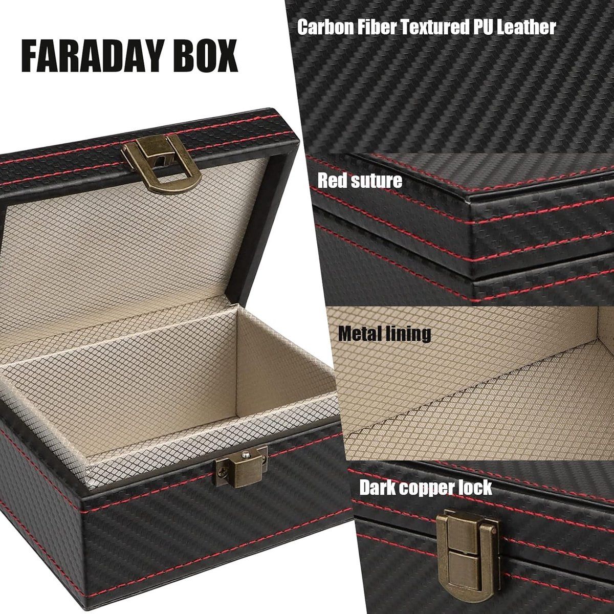 Replacement Car Key RFID Anti-Theft - Protective Cover Box Safe Faraday, Easy to Use, Good Performance, Universal Fit - Image 7