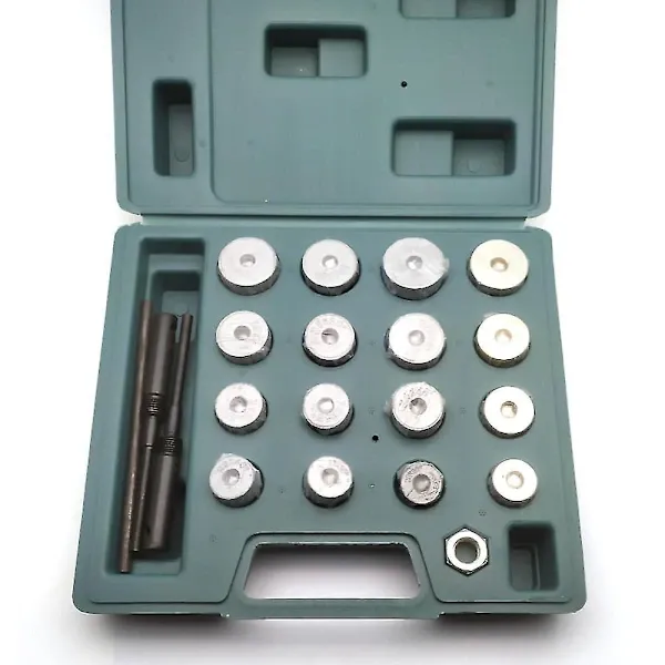 18pcs/set Carbide Valve Grinding Wheel Valve Seat Cutter Broach Head Tool Holder Engine Valve Seat Repair Tool Kit, Made of Diamond - Image 2