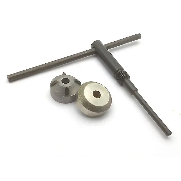 18pcs/set Carbide Valve Grinding Wheel Valve Seat Cutter Broach Head Tool Holder Engine Valve Seat Repair Tool Kit, Made of Diamond - Image 5