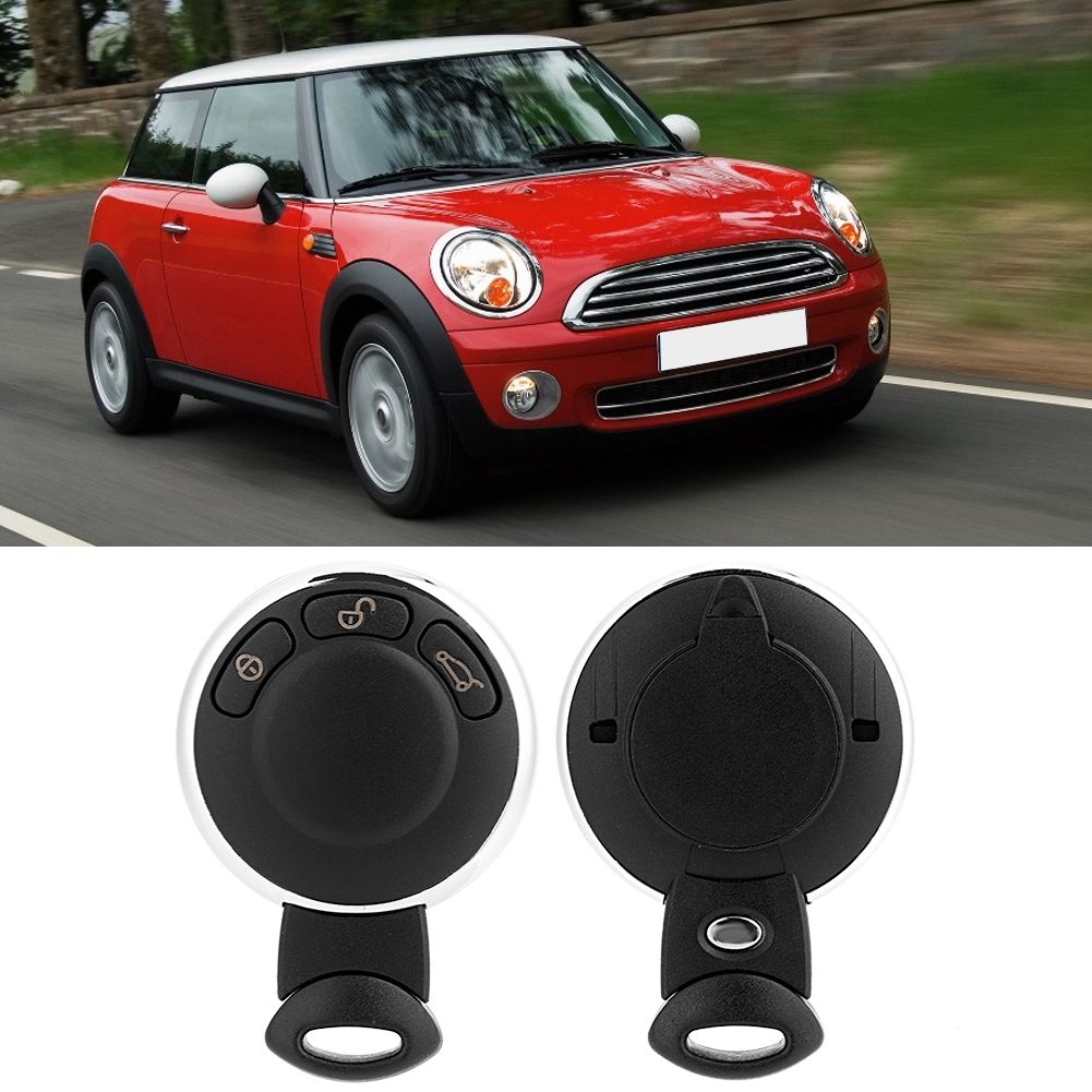 3-button remote control for Mini Cooper 2007 2008 2009 2010 2011 2012 2013 2014 KR55WK4, Replacement Part, Black Color - Image 5