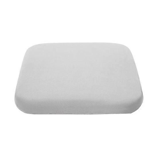 Replacement Memory Foam Seat Cushion with Strap, Slow Recovery, All Seasons, Non-Slip, Washable - Perfect Light Grey Large_tfrf - Image 1