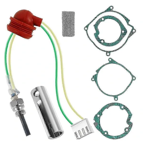 Durable High Quality 12V Glow Plug Repair Kit for 2KW 5KW 8KW Heater Efficient, Made of Steel, Red Color, Perfect Fit - Image 1