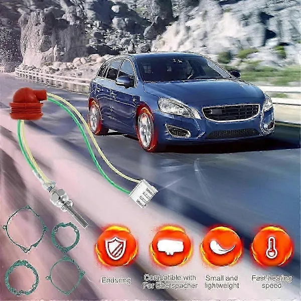 Durable High Quality 12V Glow Plug Repair Kit for 2KW 5KW 8KW Heater Efficient, Made of Steel, Red Color, Perfect Fit - Image 2