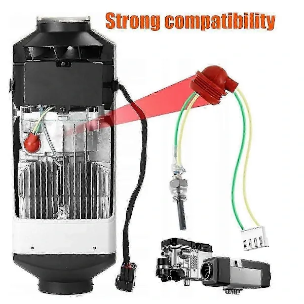 Durable High Quality 12V Glow Plug Repair Kit for 2KW 5KW 8KW Heater Efficient, Made of Steel, Red Color, Perfect Fit - Image 3