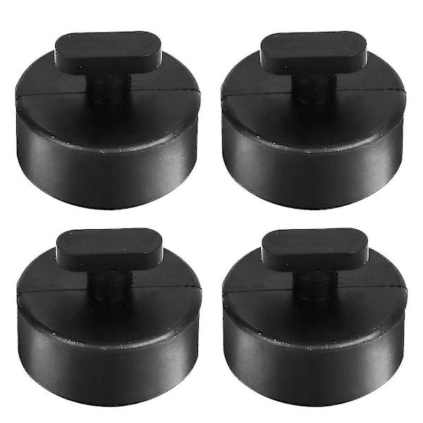 Corvette Jack Pads for Floor Jack Corvette Jack Pucks Rubber Lift Pads Lift Pucks for Chevrolet Corvette Lift Jack Points C5 C6 C7 Z06, Made of Metal - Image 1