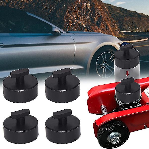 Corvette Jack Pads for Floor Jack Corvette Jack Pucks Rubber Lift Pads Lift Pucks for Chevrolet Corvette Lift Jack Points C5 C6 C7 Z06, Made of Metal - Image 2