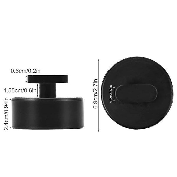 Corvette Jack Pads for Floor Jack Corvette Jack Pucks Rubber Lift Pads Lift Pucks for Chevrolet Corvette Lift Jack Points C5 C6 C7 Z06, Made of Metal - Image 3