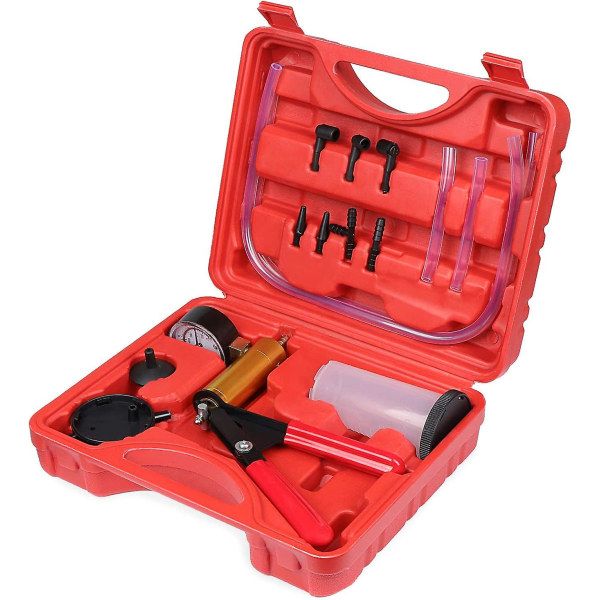 Practical High Performance Manual Vacuum Pump, Brake Fluid Bleeder Vacuum Tester, Vacuum Kit Car Repair Tool, Excellent Performance - Image 1