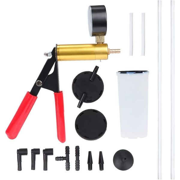 Practical High Performance Manual Vacuum Pump, Brake Fluid Bleeder Vacuum Tester, Vacuum Kit Car Repair Tool, Excellent Performance - Image 5