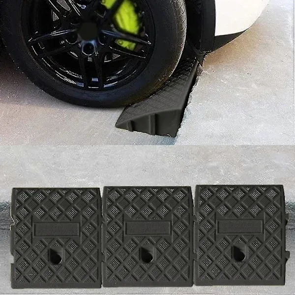 Car ramp for curbs, heavy duty PVC ramps for driveways - Curb ramps for RVs, trucks, shed ramps, pets, threshold ramp for wheelchairs - Image 3