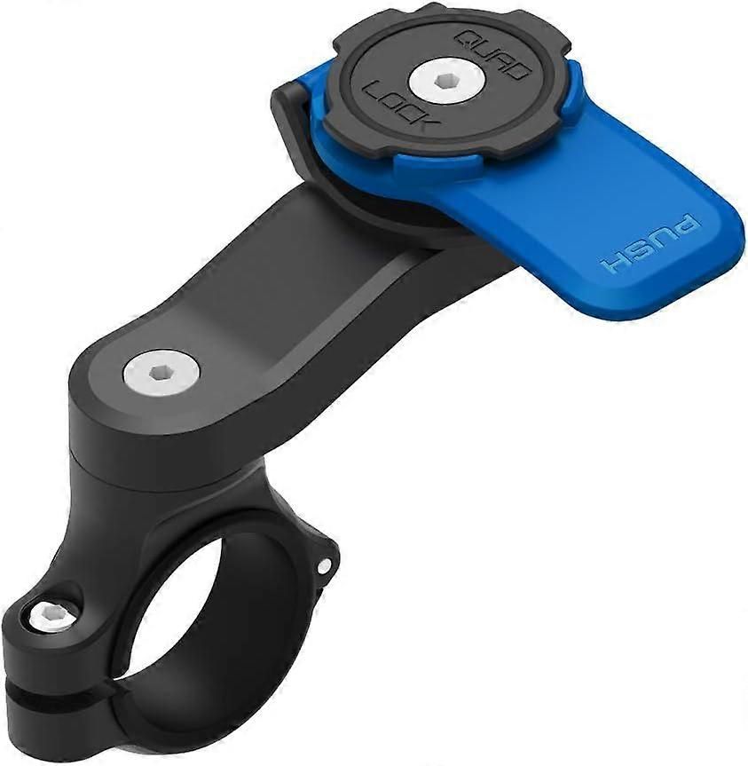 Heavy Duty Quad Lock Motorcycle Mobile Phone Holder Replacement for  & , Handlebar Mount with Quick Release, Made of Abs - Image 1