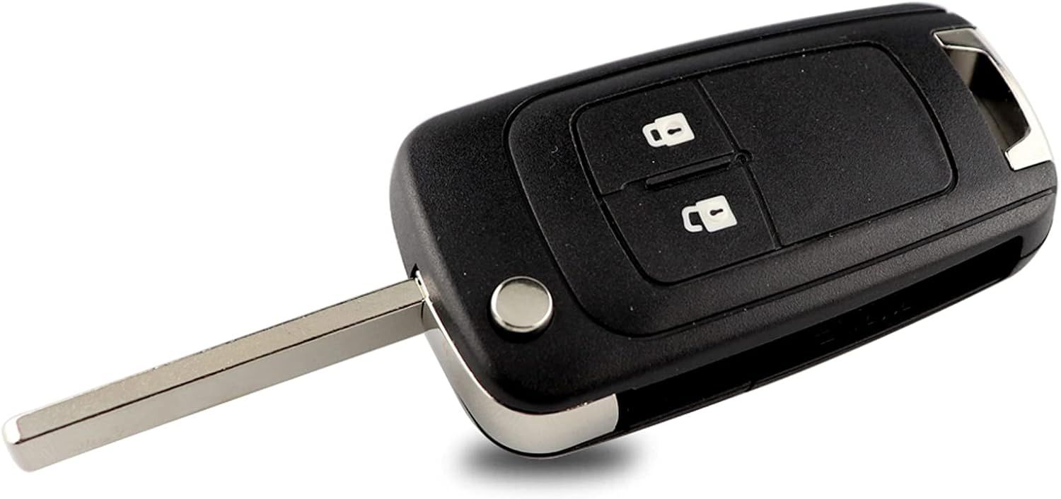 Buttons Remote Car Key Case Replacement Fob Compatible with Vauxhall Opel Astra Insignia Vectra Zafira Meriva Mokka Key Shell (With Blade) - Image 6