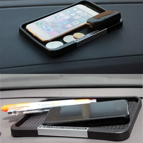 Long Lasting Premium Compatible Anti-slip Pad Car MagDashboard Tray Mount Anti-slip Mat (Black), Easy Installation - Image 4
