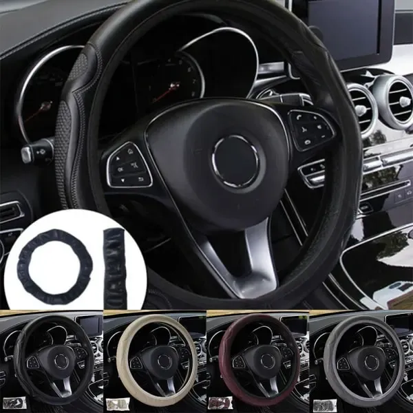 Sturdy Heavy Duty Replacement Universal Auto Car Rat Cover Leather Breathable Anti Black One Size, Top Quality - Image 2