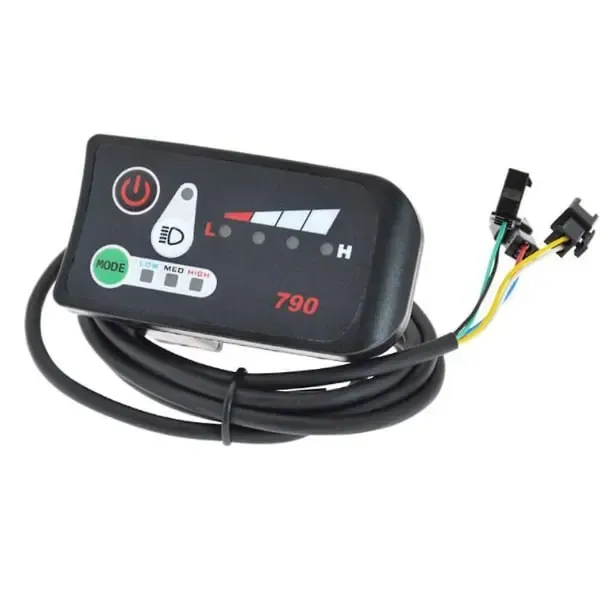 Reliable Professional Intelligent Led 790 Display Of Electric Bike Computer Panel, 36v, Black Color, 1 Pcs Pack - Image 1