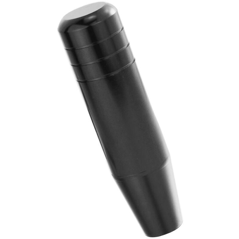 Aluminum Car Gear Shift Knob, Universal Long Handle Manual Gear Shifter Lever with 3 Thread Adapters M8 M10 M12, by DEBUNS, Black Color - Image 2