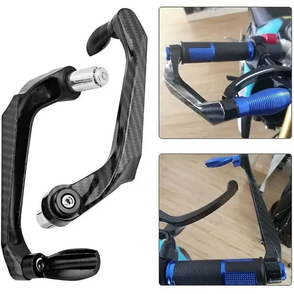 Sturdy Heavy Duty Premium Universal 7/8 Inch Aluminum Alloy Motorcycle Handlebar Brake Protector Guards, Perfect Fit - Image 2