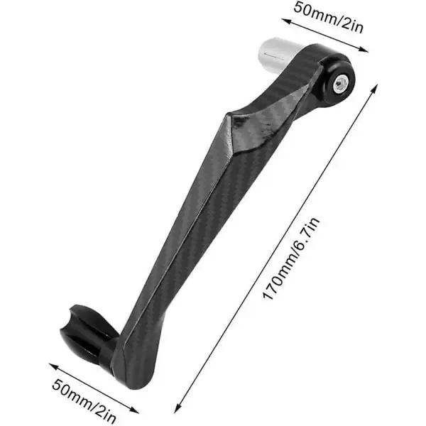 Sturdy Heavy Duty Premium Universal 7/8 Inch Aluminum Alloy Motorcycle Handlebar Brake Protector Guards, Perfect Fit - Image 5