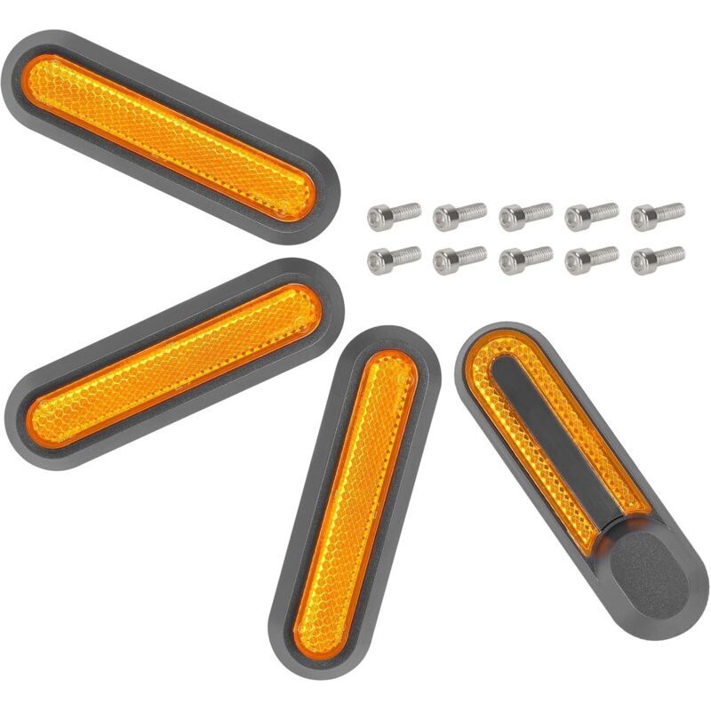 High Performance Scooter Wheel Cover Reflector Strip Replacement for  Xiaomi M365, Pro, 1S, Essential, Pro2, Mi3 - Image 1