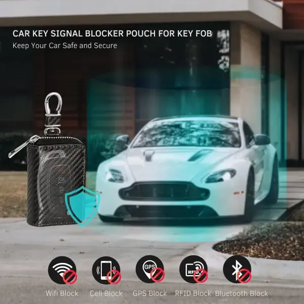 Sturdy Heavy Duty Replacement Car Key Case, Car Key Signal Blocker Car Key Case RFID, Top Quality, Easy to Use - Image 2
