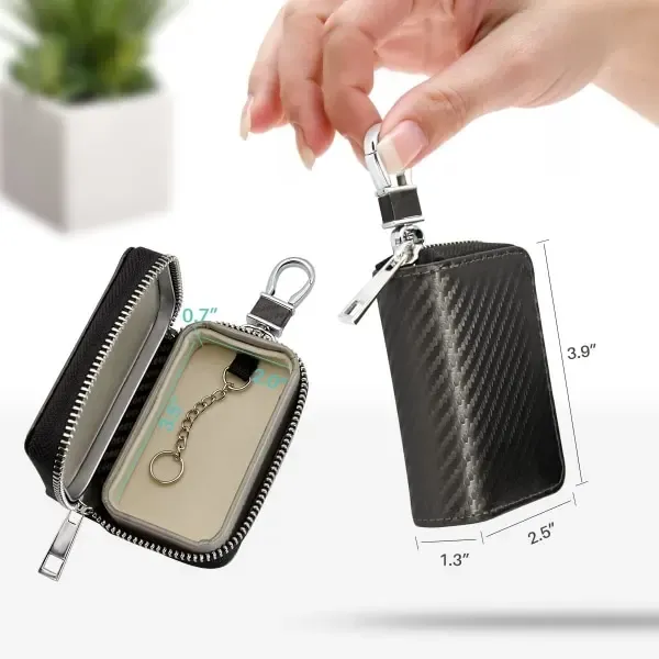 Sturdy Heavy Duty Replacement Car Key Case, Car Key Signal Blocker Car Key Case RFID, Top Quality, Easy to Use - Image 5