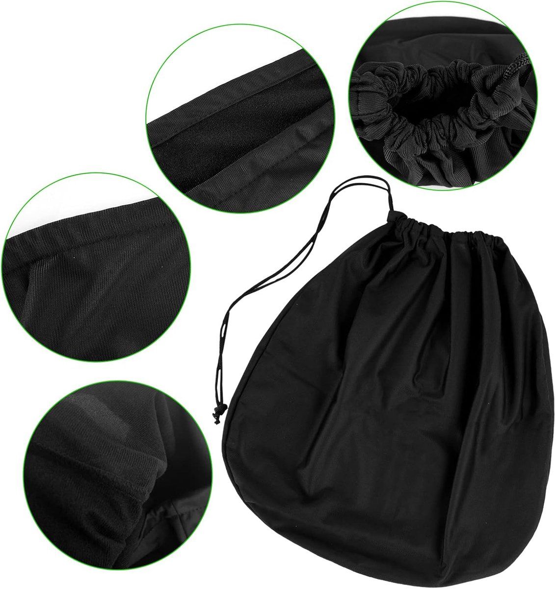 Helmet bag - Helmet cover - Protective cover - Universal portable bag - Storage bags - storage bag - motorcycle helmet bag - bicycle helmet bag - Image 6
