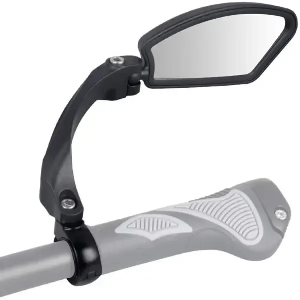 Compatible Bicycle rearview mirror, handlebar bicycle mirror, HD, impact resistant, right, Made of Plastic, Black Color, 1 Pcs Pack - Image 1