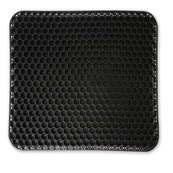 Reliable Professional Premium Breathable Gel Seat Cushion Black Anti-Bedsore Pressure Relief Cushion, Perfect Fit - Image 1