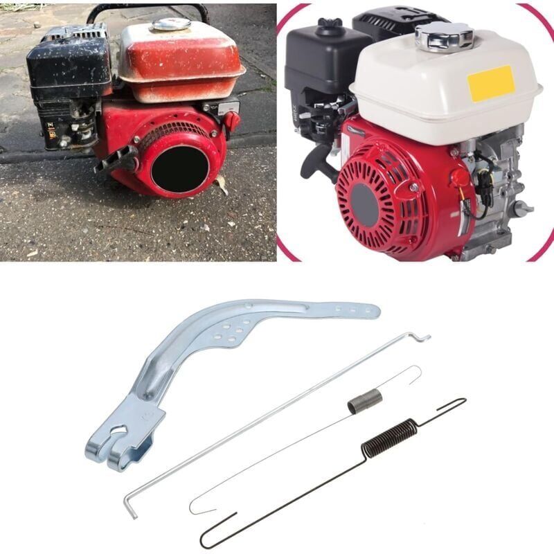 Set of Speed Governors Compatible with Honda GX140 GX160 GX200 5.5 HP 6.5 HP 168F Generator Replacement Part Speed Governor Arm Spring Assembly - Image 2