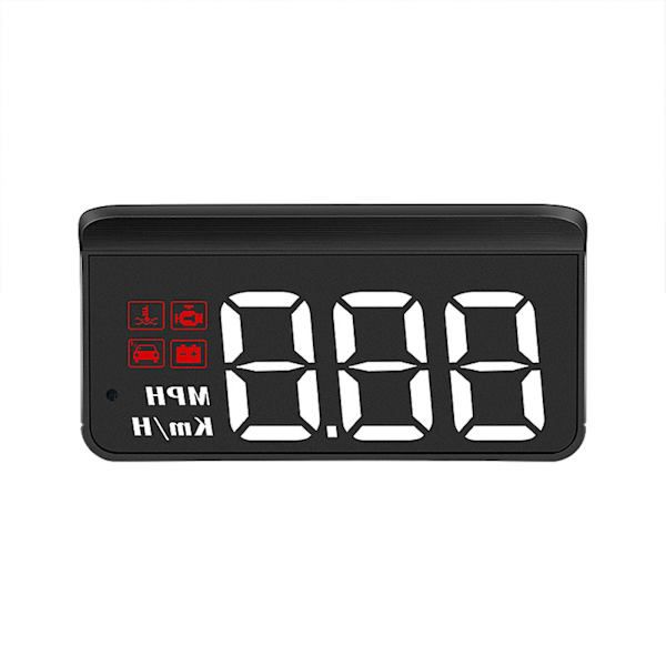 Head-Up Display, Universal GPS HUD for Car, Speedometer with USB Interface, Speed, Driving Direction, Overspeed, Error Code, Black Color - Image 2