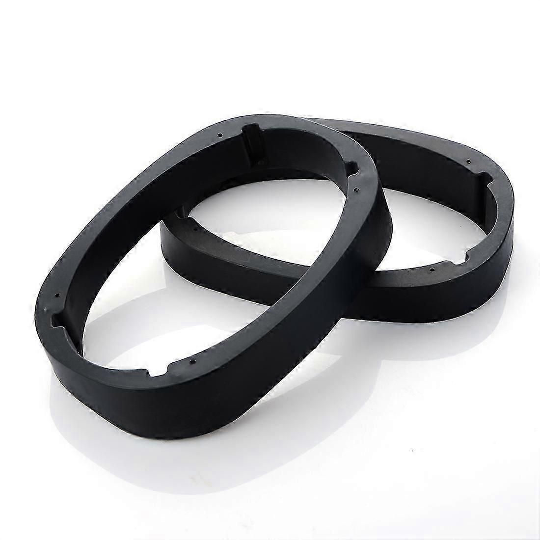 2 pcs Universal 6x9 Car Speaker Spacers Adapter Bracket Mounting Plate Ring Holder, Plastic material, wireless audio upgrade, Black Color - Image 5