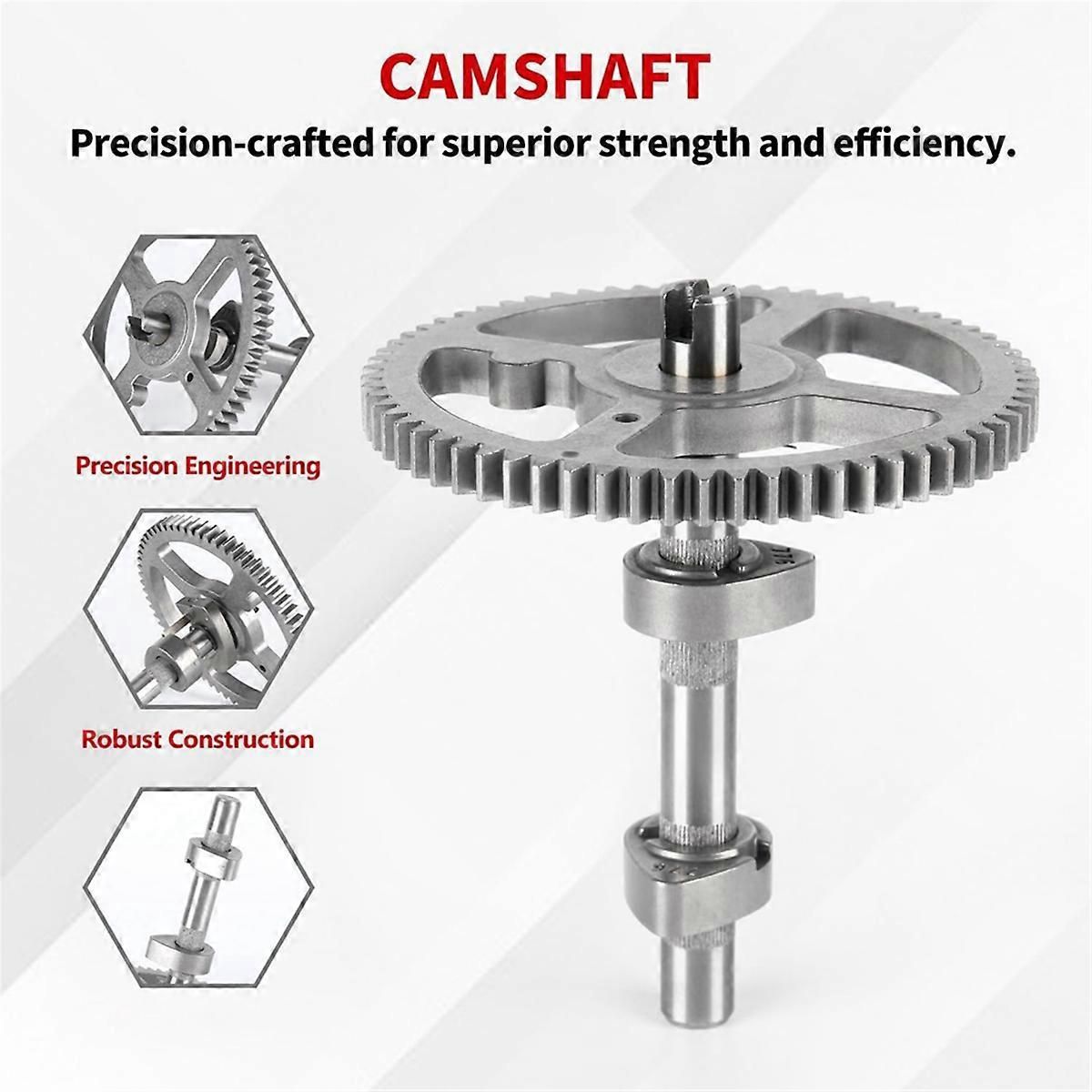 Camshaft Kit for B&S Garden Tractor Riding Mower Camshaft Replacement, ABS + Metal material, automotive replacement use - Image 5
