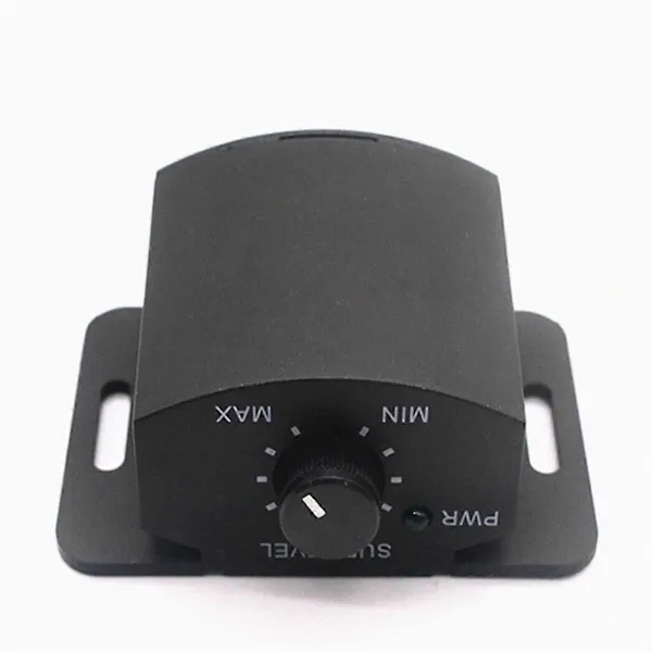 Amplifier Replacement Bass Knob Control Remote 6Pin Subwoofer Remote Volume Adjustment Knob for Speaker, ABS material, Black Color - Image 5