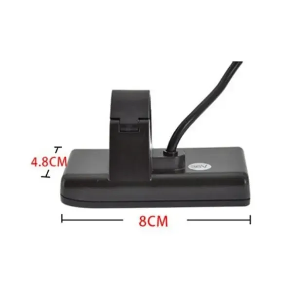 S866 Electric Bicycle LCD Display E-Bike Electric Scooter Display Meter Control Panel with Waterproof Connector, ABS + PC material, Black Color - Image 4