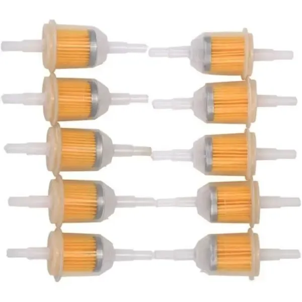 10 pieces universal fuel filters 6-8mm quick fuel filters, Plastic + Metal material, automotive replacement use - Image 3